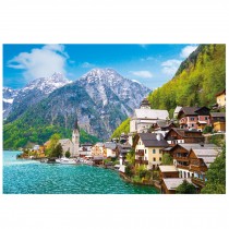 Hallstatt, Fashionable Wooden Puzzle For Adult 1000 Piece Jigsaw Puzzle