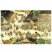 Fashionable Wooden Puzzle For Adult 1000 Piece Jigsaw Puzzle, Market