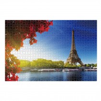 1000PCS Wooden Jigsaw Puzzle  Adult/Children's Games Toys Eiffel