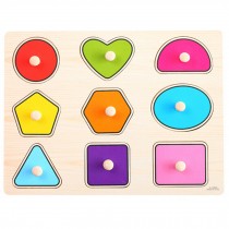 Kids Playschool Preschool Puzzled Educational Toy Wooden Puzzle,Graphics