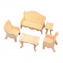 Model Vivid Couch/Chair 3D Wooden Puzzle Jigsaw Toy
