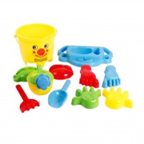Summer Fun 11 Pieces Beach Sand Kid's Toy Beach Tool Playse (Colors May  Vary) A