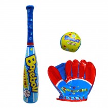 Kid's Sport Mini Bat And Ball Set, Baseball Set, Blue
