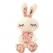 Plush Toys for Kids Lovely Rabbit Cute Plush Toys Floral 38CM