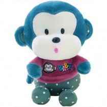 Plush Lovely Cartoon Monkey Doll Toy Girlfriend Birthday Pillow Gift