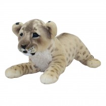 Simulation Animal Plush Toys Lovely Dolls Standing Posture ( Groveling Lion )