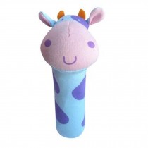 Lovely Animals Baby Rattles Toy Baby Gift  Hand Grasp Rattle, Calf