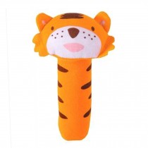 Lovely Animals Baby Rattles Toy Baby Gift  Hand Grasp Rattle, Tiger