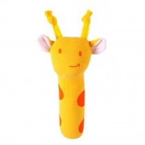 Lovely Animals Baby Rattles Toy Baby Gift  Hand Grasp Rattle, Giraffe