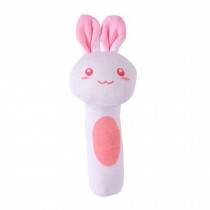 Lovely Animals Baby Rattles Toy Baby Gift  Hand Grasp Rattle, Rabbit
