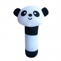 Lovely Animals Baby Rattles Toy Baby Gift  Hand Grasp Rattle, Panda