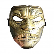 Creepy Mask For Outdoor Games,Parties,Halloween.Sparta,golden