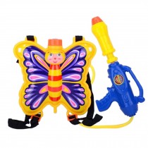 Children's Backpack Plastic Water Gun Water Pistol Squirt Games, Butterfly