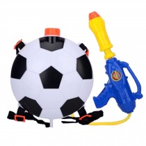Children's Backpack Plastic Water Gun Water Pistol Squirt Games, Football