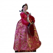 Korean Ancient Costume Doll Furnishing Articles Oriental Doll Korean Doll, No.5