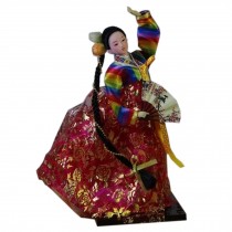 Korean Ancient Costume Decorations Doll Furnishing Articles Oriental Doll, No.7