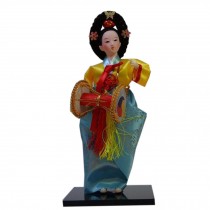 Traditional Ancient Costume Oriental Doll Furnishing Articles Korean Doll, F