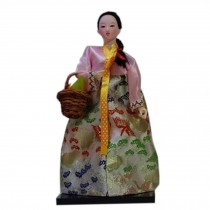 Korean Traditional Doll Beautiful oOriental Doll Furnishing Articles, G