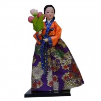 Lovely Korean Furnishing Articles Oriental Doll For Home Decoration, No.1