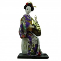 Japanese Geisha Doll Furnishing Articles/ Oriental Doll/ Best Gifts  N