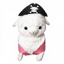Llama Plush Toy Doll For Kids Lamb Ideas Stuffed Alpaca ( Pirate Black Hat )