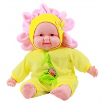 Lifelike Realistic Baby Doll/ Zodiac Doll/ Soft Body Play Doll,Flower Baby Doll
