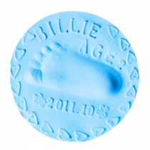 A Pack Of 40g Best Gift For Baby Clay Keepsake Handprint & Footprint ( Blue )
