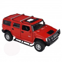 Mini Alloy Car Models SUV Car Toy Off-Road Vehicle, Red (15*6*6 CM)