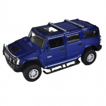 Mini Alloy Car Models SUV Car Toy Off-Road Vehicle, Deep-Blue (15*6*6 CM)