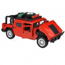 Kids Cool Mini Alloy Car Models Off-Road Vehicle, Red (15*6*6.5 CM)