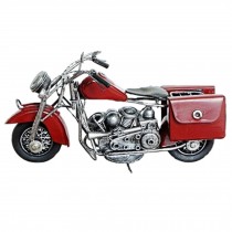 Home&Office Decor Festival Gifts Vintage Vehicles Motorcycle Model Red