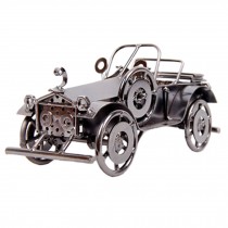 Home&Office Decor Festival Gifts Vehicles Simulat Vintage Car Model L628 Grey