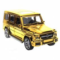 Simulation Model Acousto-Optic Alloyed Car Model 1/32 For Kids Yellow