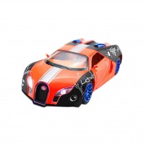 1:32 Diecast Car Model Bugatti Veyron Brand Car Model Pull Back Car(Orange)