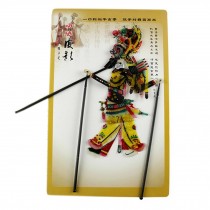Chinese Traditional Shadow Puppet, Hand Puppet, Hero Man, ZhangFei