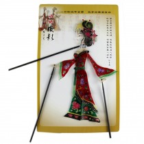 Chinese Traditional Shadow Puppet, Hand Puppet, Princess