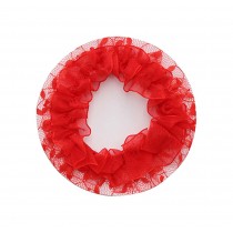 Children Girls Ballet Bun Hair Nets Hair Styling Accessories 10 pieces, RED