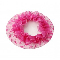 Children Girls Ballet Bun Hair Nets Hair Styling Accessories 10 pieces, Rose Color
