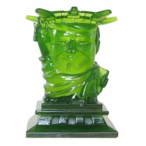 Transparent Green - President Donald Trump Statue of Liberty Pencil Holder Decor