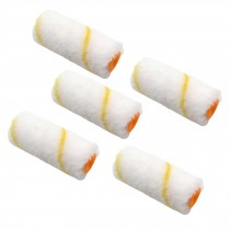10 Pcs Small Roller Paint Brush Home Painting Tool Paint Roller Covers,4 inches