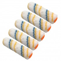 10 Pcs Roller Paint Brush Paint Roller Covers for Home Office Room,6 inches