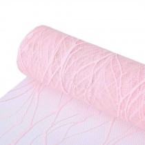 Lace Mesh Flower Wrapping Paper Wedding Party Decorations Gift Packaging Material, Pink