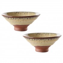 1.7 oz Handmade Chinese Traditional Ceramic Mug Kungfu Teacups Wine Cup,2 Pcs