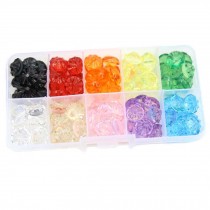 100 Pcs Multicolor Acrylic Buttons Sewing Buttons DIY Art Button Painting