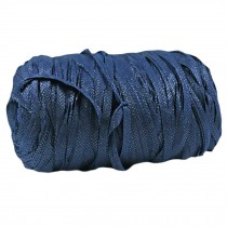 1 Skein DIY Nylon Straw Yarn DIY Handcraft Packing for Handmade Crochet Handbag Sun Hat, Blue