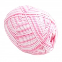 1 Skein Soft Cotton Yarn Knitting Yarn Scarf Crochet Yarn, Pink