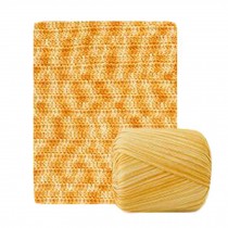 1 Skein Dye Yarn Lace Yarn DIY Crochet Handbag Bouquet Knitting Yarn, Autumn