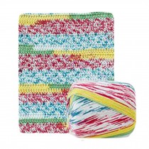 1 Skein DIY Amigurumi Crochet Handbag Knitting Yarn Lace Yarn Rainbow Yarn