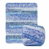 1 Skein DIY Lace Yarn Blue Yarn for Knitting Crochet Mini Project
