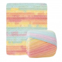 1 Skein DIY Handcraft Hat Lace Yarn Rainbow Yarn for Handmade Handbag Crochet Doll